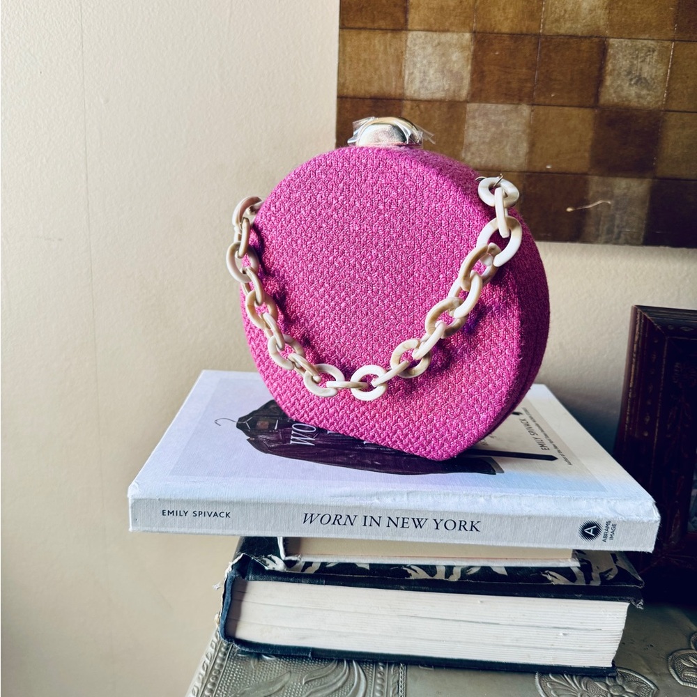 NWT Party Evening Hot Pink Handbag